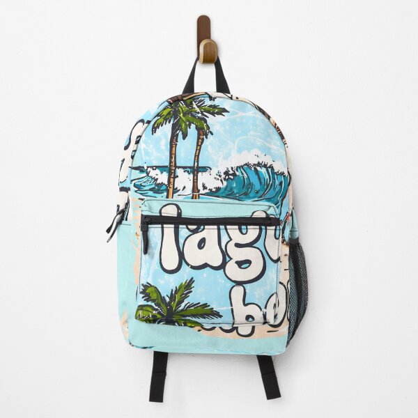 Item preview, Laguna Beach California Retro Beach Wave Surfer designed and sold by HowToCanadian.