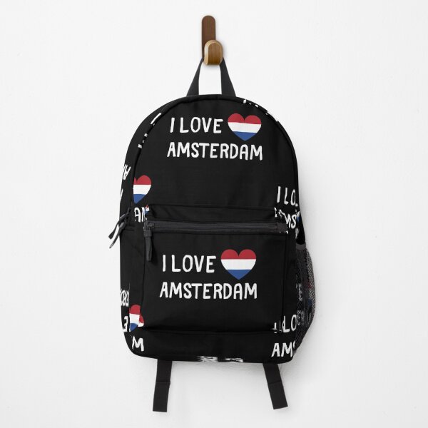 Item preview, I love Amsterdam - T-shirt for travelers designed and sold by TobiasLogic.