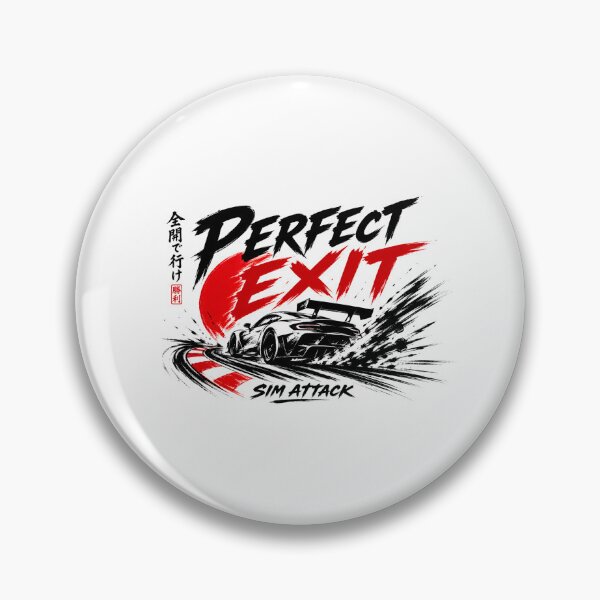 Item preview, Perfect Exit Sim Attack JDM Style Racing Car designed and sold by Fenay Designs.