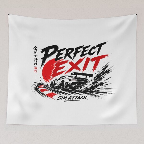 Item preview, Perfect Exit Sim Attack JDM Style Racing Car designed and sold by Fenay Designs.