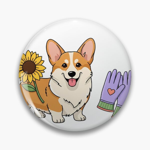 Artikelvorschau, Corgi-Herzanhänger, Lavendel-Gartenhandschuhe als Geschenk entworfen und verkauft von pumsquare.