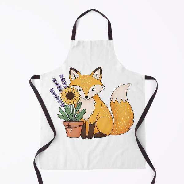 Item preview, Fox Heart Charm Terracotta Plant Pot Gift designed and sold by pumsquare.