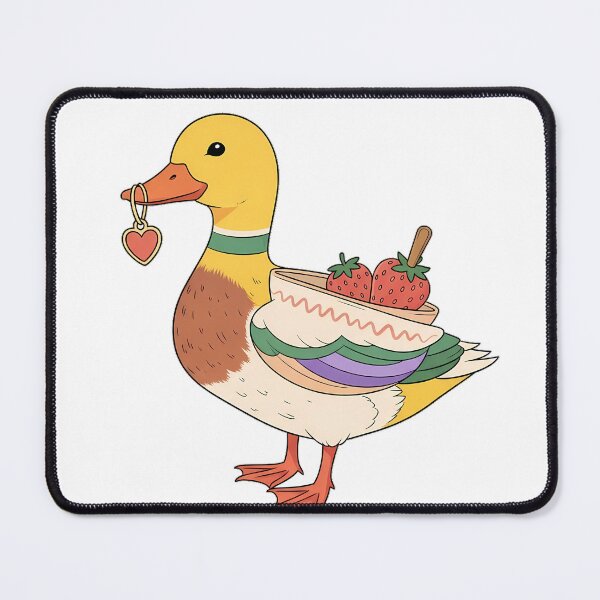 Item preview, Duck Heart Charm Strawberry Mixing Bowl Gift designed and sold by pumsquare.