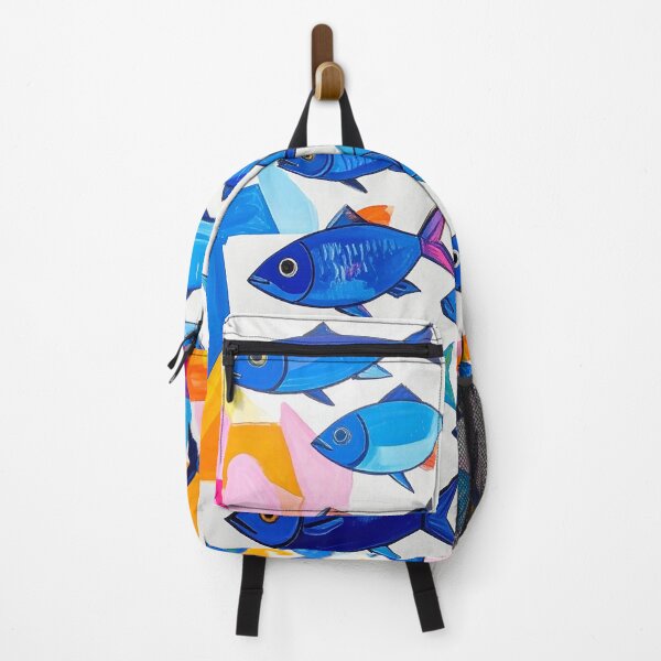 Item preview, Blue fish, Light Blue Fish, Dark Blue Fish designed and sold by PlumePen.