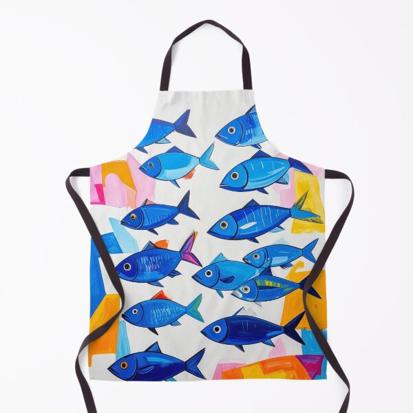 Item preview, Blue fish, Light Blue Fish, Dark Blue Fish designed and sold by PlumePen.