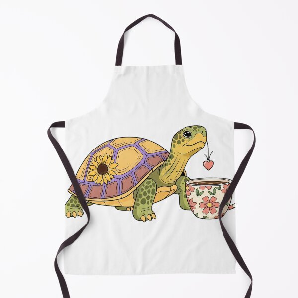 Item preview, Turtle Heart Charm Floral Coffee Mug Gift designed and sold by pumsquare.