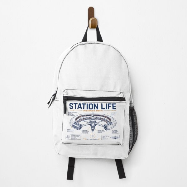 Item preview, Station Life Spin Gravity Habitat Sci-Fi Blueprint designed and sold by Fenay Designs.