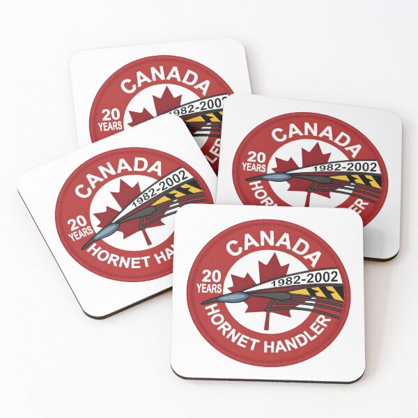 Item preview, Canada CF-18 Hornet Handler: 20 Years Anniversary (1982-2002) Commemorative Insignia designed and sold by CharlieDesings.