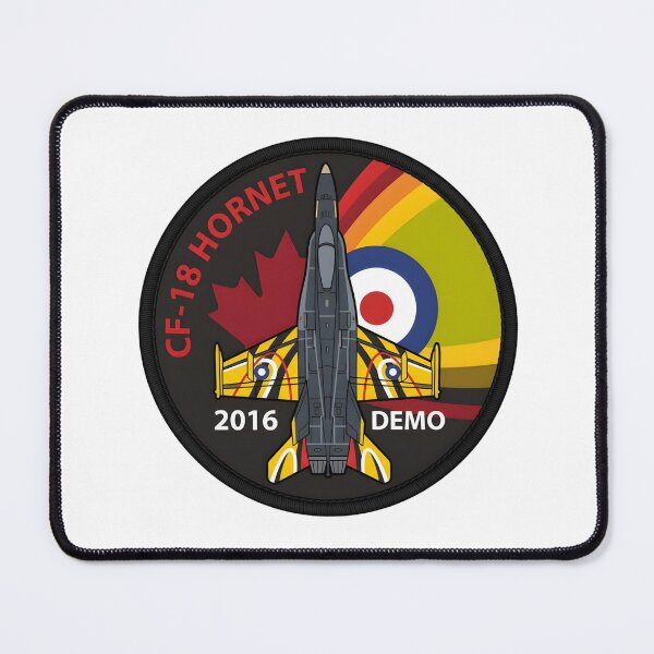 Item preview, RCAF CF-18 Hornet 2016 Demonstration Team: BCATP Commemorative Insignia designed and sold by CharlieDesings.