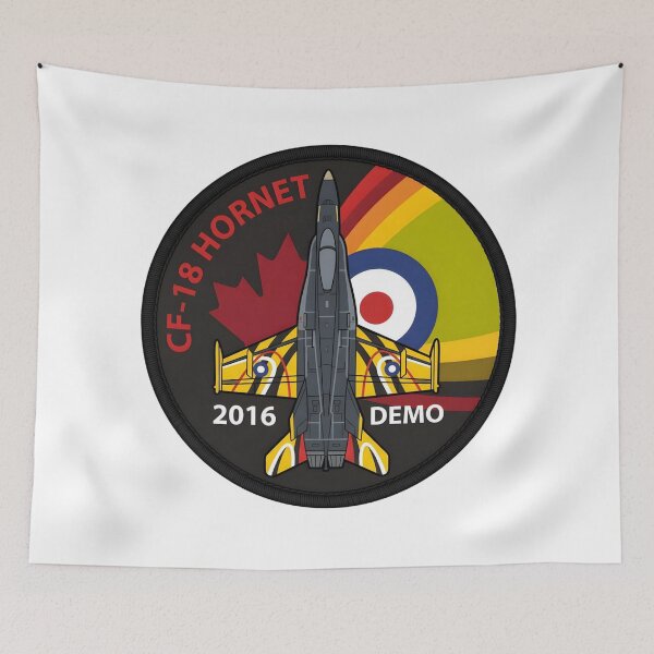 Item preview, RCAF CF-18 Hornet 2016 Demonstration Team: BCATP Commemorative Insignia designed and sold by CharlieDesings.