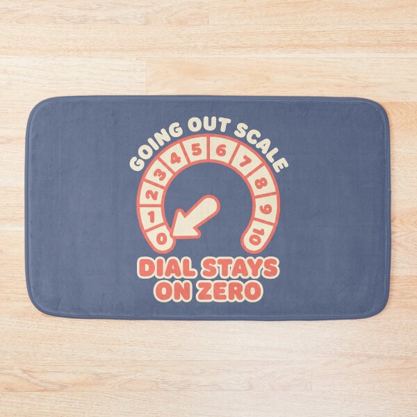 Item preview, Introvert Going Out Scale - Dial Set to Zero, Permanently designed and sold by Bebichic.