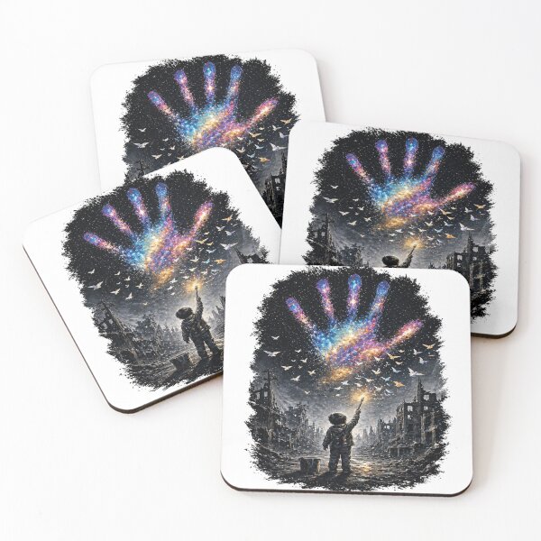 Item preview, Galaxy Hand Reach For Stars Art designed and sold by InkNovaLab.