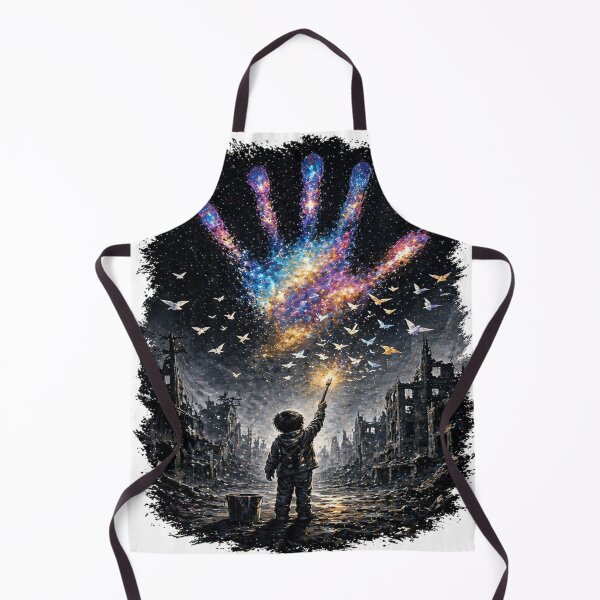 Item preview, Galaxy Hand Reach For Stars Art designed and sold by InkNovaLab.