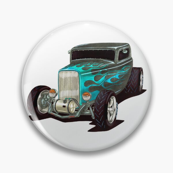 Item preview, Exclusive drawing modern american hot rod 1932 Model A V8 Supercharged engine designed and sold by Cars23.