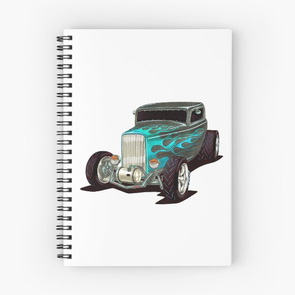 Item preview, Exclusive drawing modern american hot rod 1932 Model A V8 Supercharged engine designed and sold by Cars23.