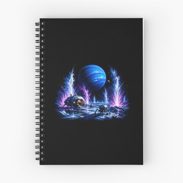 Item preview, Sci-Fi Alien Planet Gas Giant And Glowing Geysers designed and sold by Fenay Designs.