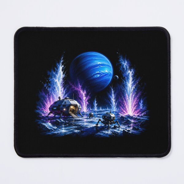 Item preview, Sci-Fi Alien Planet Gas Giant And Glowing Geysers designed and sold by Fenay Designs.