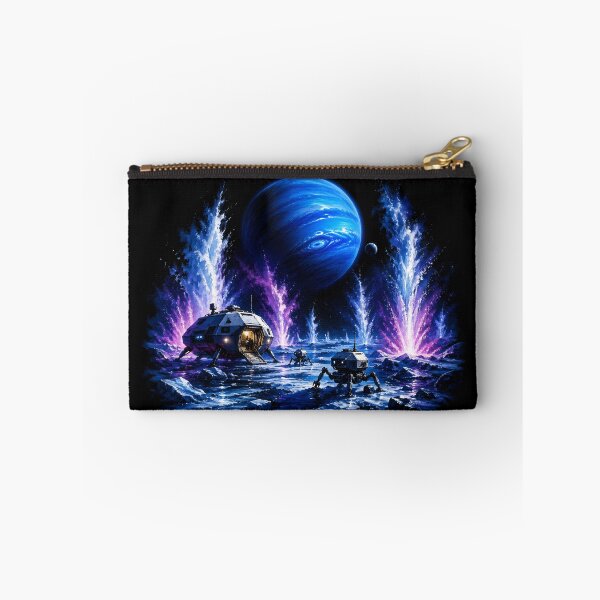 Item preview, Sci-Fi Alien Planet Gas Giant And Glowing Geysers designed and sold by Fenay Designs.