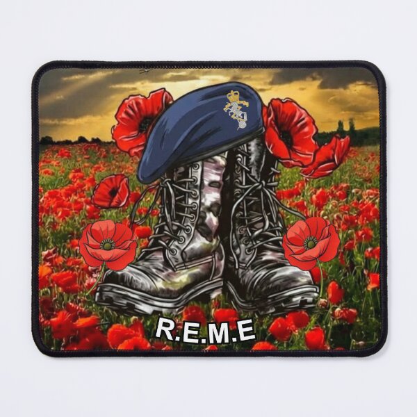 Item preview, REME Beret on Boots Remembrance designed and sold by Bootneckstore.