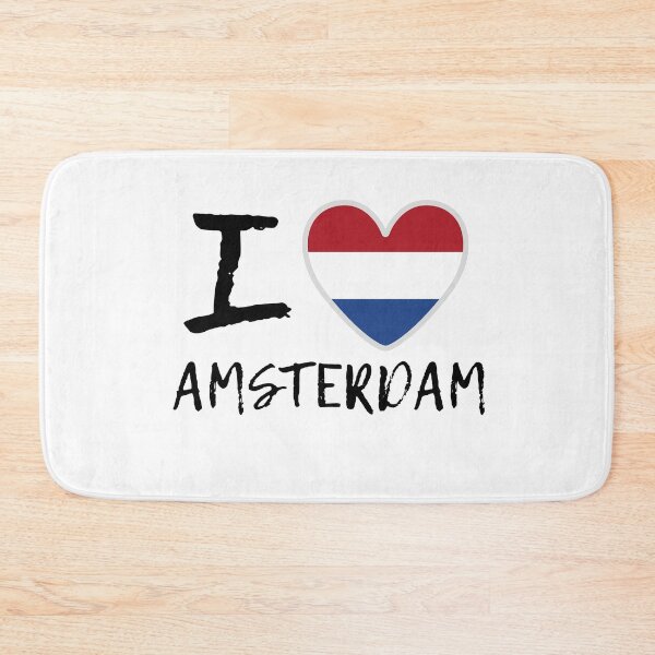 Item preview, I love Amsterdam - T-shirt for travelers designed and sold by TobiasLogic.