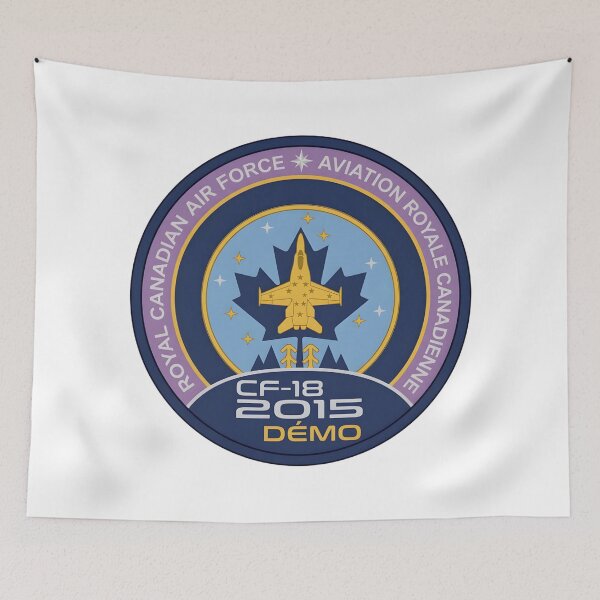 Item preview, RCAF CF-18 Hornet 2015 Demonstration Team: Battle of Britain 75th Anniversary Commemorative Insignia designed and sold by CharlieDesings.