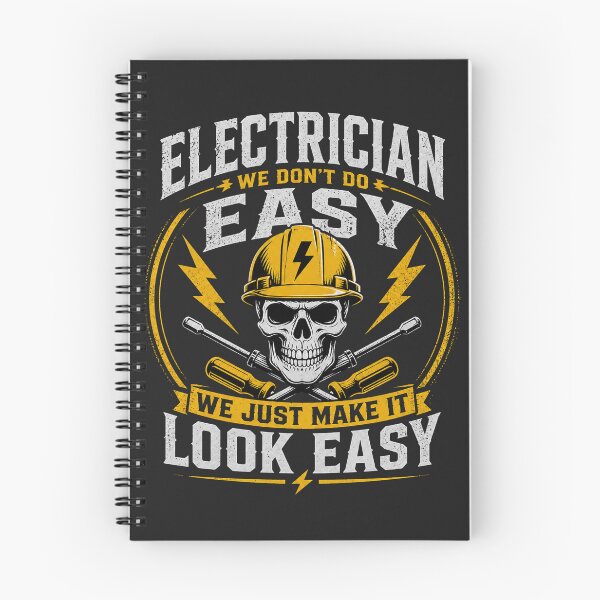 Item preview, Electrician We Don’t Do Easy We Just Make It Look Easy Funny Electrician Shirt designed and sold by Drip5.