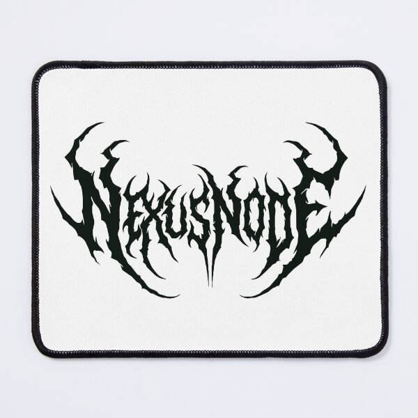 Item preview, NEXUS NODE – Black Metal Logo Typography designed and sold by aoto@nexusnode.