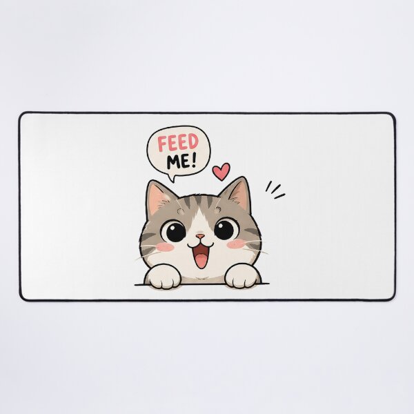 Item preview, cat feed me designed and sold by tomasghrad.