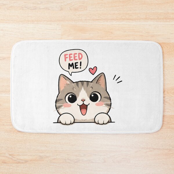 Item preview, cat feed me designed and sold by tomasghrad.