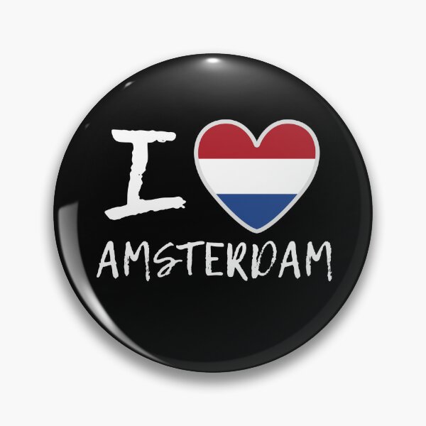 Item preview, I love Amsterdam - T-shirt for travelers designed and sold by TobiasLogic.