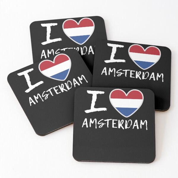 Item preview, I love Amsterdam - T-shirt for travelers designed and sold by TobiasLogic.