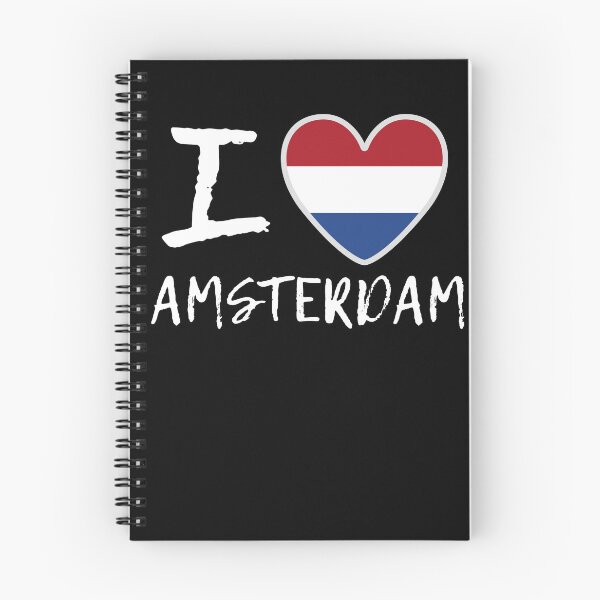 Item preview, I love Amsterdam - T-shirt for travelers designed and sold by TobiasLogic.