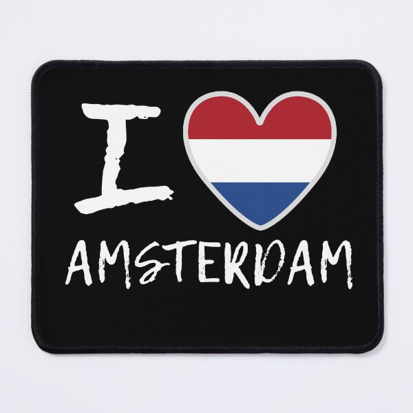Item preview, I love Amsterdam - T-shirt for travelers designed and sold by TobiasLogic.