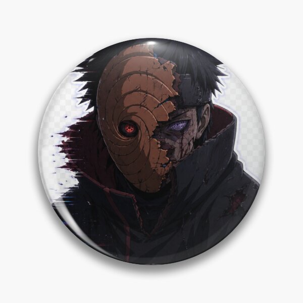 Item preview, “Broken Mask Obito | I Couldn’t Save You Aesthetic” designed and sold by ZenOtaku Lab.