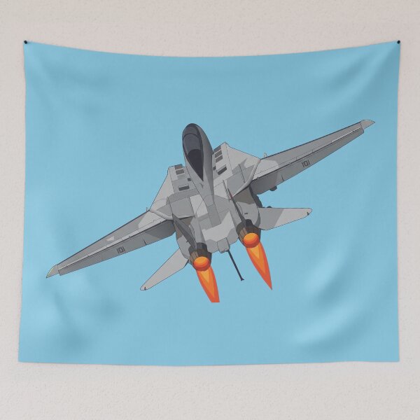 Item preview, F-14 Tomcat Vertical Climb Afterburner Vector Art designed and sold by AfterburnerLab.