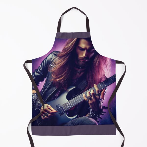 Item preview, Guitarrista de rock, guitarrista de rock, arte de la música rock designed and sold by ArtUnova.