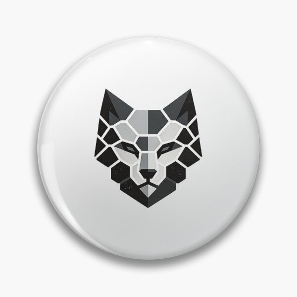 Item preview, Minimal Hex Grid Animal Head designed and sold by Anantha's Studio.