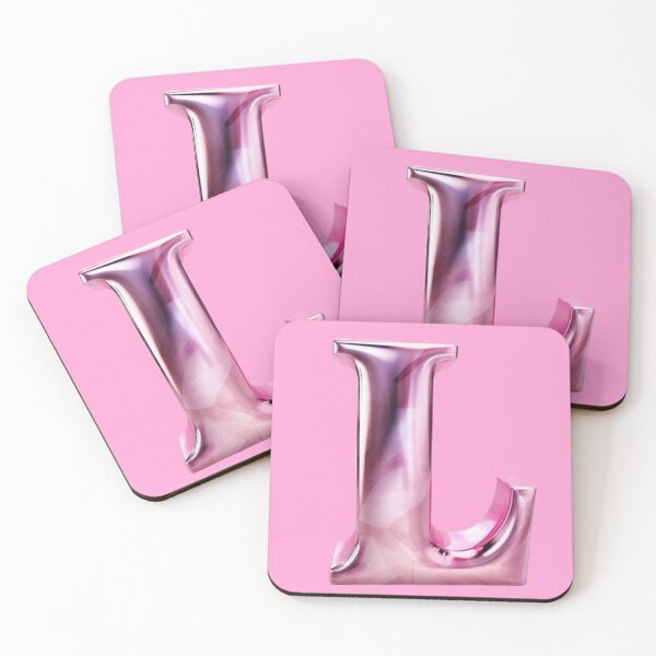 Item preview, Letter L, Shiny Balloon Effect, Name, Metallic designed and sold by We Are Stardust.