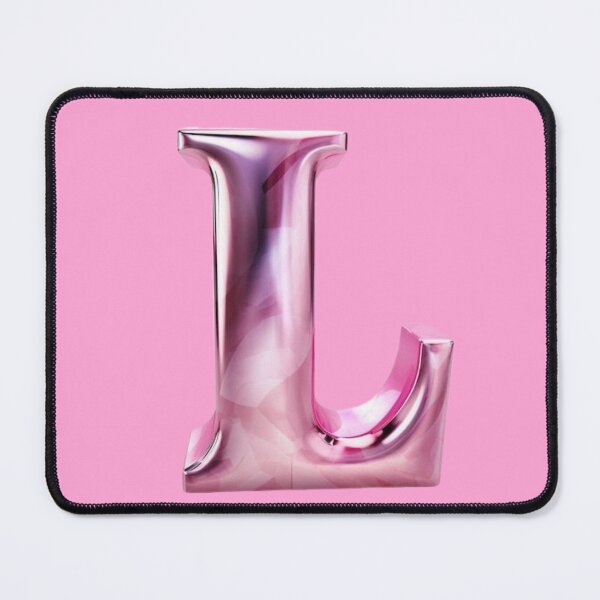 Item preview, Letter L, Shiny Balloon Effect, Name, Metallic designed and sold by We Are Stardust.
