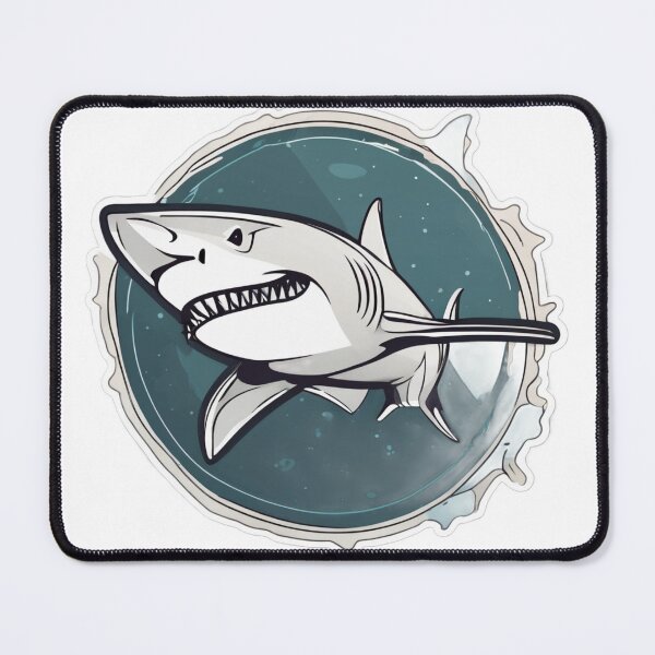 Item preview, Cool Shark Art designed and sold by Planetporridge.