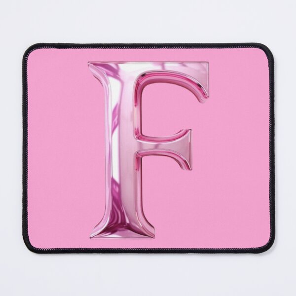 Item preview, Letter F, Shiny Balloon Effect, Name, Metallic designed and sold by We Are Stardust.