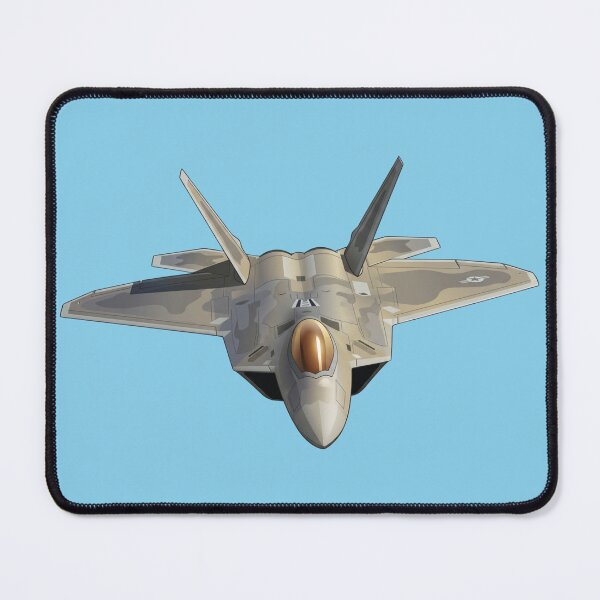 Item preview, F-22 Raptor Stealth Fighter Frontal Profile Vector Art designed and sold by AfterburnerLab.