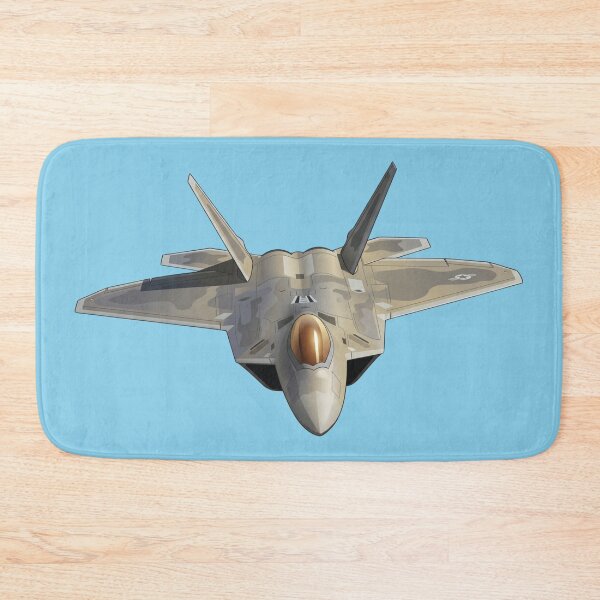 Item preview, F-22 Raptor Stealth Fighter Frontal Profile Vector Art designed and sold by AfterburnerLab.