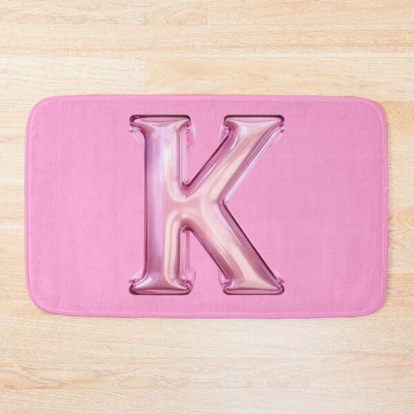 Item preview, Letter K, Shiny Balloon Effect, Name, Metallic designed and sold by We Are Stardust.