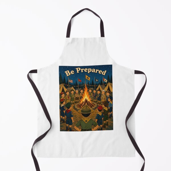 Item preview, Scouts United Around Campfire at International Jamboree Night designed and sold by Analog Aura .