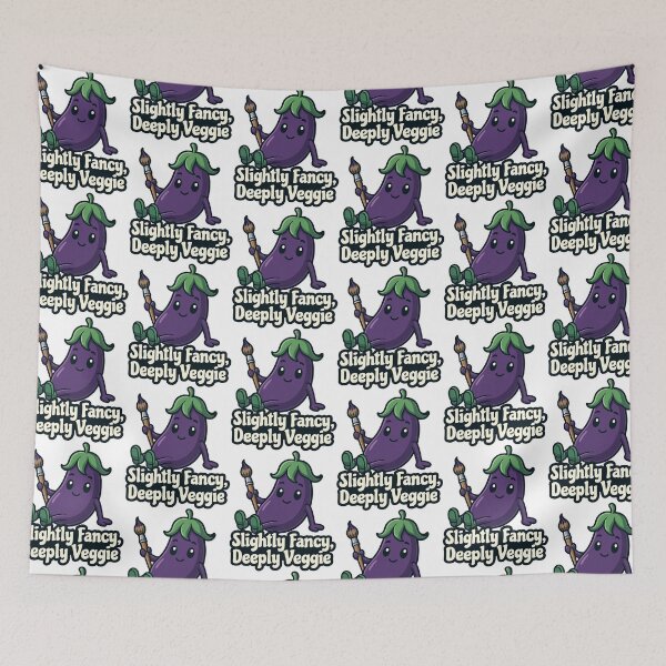 Item preview, Slightly Fancy, Deeply Veggie designed and sold by Anvc-Art.