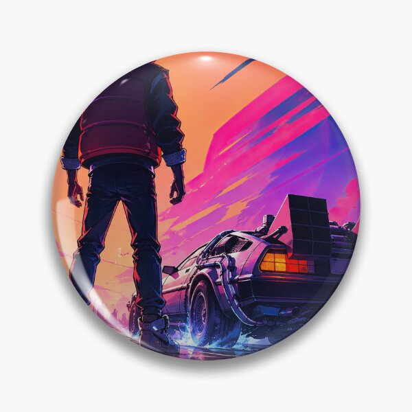 Item preview, Marty McFly hoverboard neon delorean back to the future designed and sold by Jerhus.
