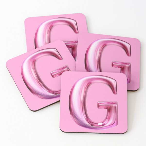 Item preview, Letter G, Shiny Balloon Effect, Name, Metallic designed and sold by We Are Stardust.