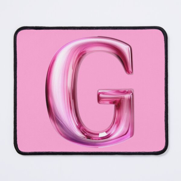 Item preview, Letter G, Shiny Balloon Effect, Name, Metallic designed and sold by We Are Stardust.