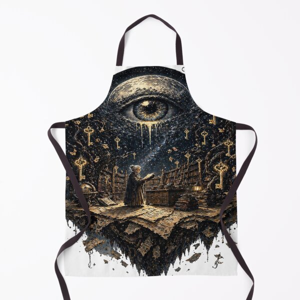 Item preview, Surreal Eye Keys Fantasy Art designed and sold by InkNovaLab.